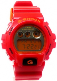 Casio DW-6900CB-4 G-Shock Watch Red orange