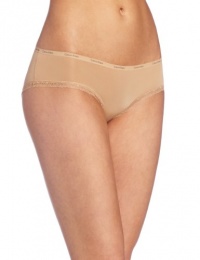 Calvin Klein Women's Bottom's Up Hipster Panty, Buff, Small