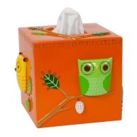 Creative Bath Give a Hoot Boutique Tissue Holder