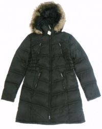 Women's Laundry By Design Long Faux Fur Hooded Coat (Small)