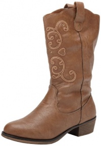 Jessica Simpson Abriana Boot (Little Kid/Big Kid),Cognac,2 M US Little Kid