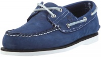 Timberland Men's 2-Eye Classic Boat Shoe,Blue/Blue,14 W US