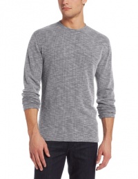 Calvin Klein Jeans Men's Long Sleeve Waffle Crew Neck Tee