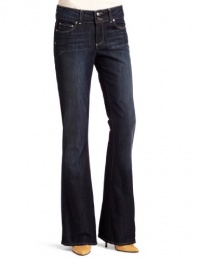 PAIGE Womens Petite Hidden Hills Boot Cut Jean, Mckinley, 24