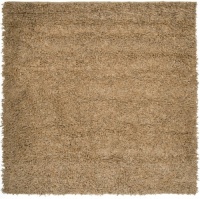 Surya QUI-1001 Square Solid Casual Area Rug, 8-Feet, Natural