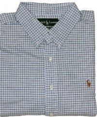 Ralph Lauren Men's Classic Fit Tattersall Oxford Cotton Shirt