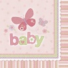 Carter's Baby Girl Lunch Napkins (16 count)