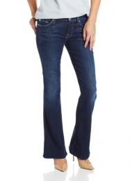 7 For All Mankind Women's Petite Lexie A Pocket Jean in Aggressive Siren