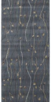 Area Rug 2x8 Runner Transitional Blue Color - Nourison Cambridge Collection