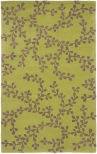 Area Rug 3x5 Rectangle Transitional Lime Color - Surya Artist Studio Rug from RugPal