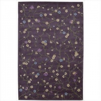 Nourison JL27 Julian Rectangle Rug, 3.6 by 5.6-Inch, Lavender