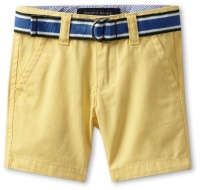 Tommy Hilfiger Boys 2-7 Chester Chino Short, Sunny Yellow, 07R