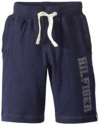 Tommy Hilfiger Boys 2-7 Troy Sweatshort, Swim Navy, 04 Regular