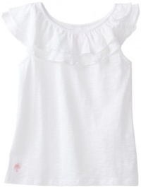 Lilly Pulitzer Girls 2-6X Mini Wynne Knit Top, Resort White, X-Small