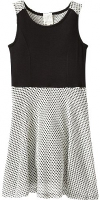 Ella Moss Girl Girls 7-16 Natalia Sleeveless Dress, Silver, 12