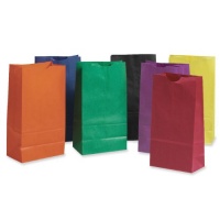 Pacon Rainbow Bags, 6 x 3 5/8 x 11, Pack Of 28