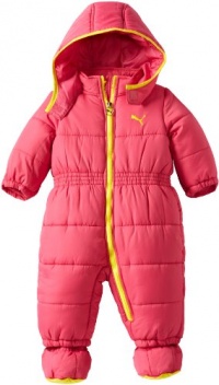 Puma - Kids Baby Infant 1 Piece Snowsuit, Pink Icon, 12 Months