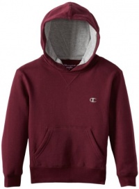 Champion Boys 8-20 Authentic Fleece Pullover Hoodie, Maroon, Medium