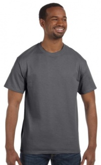 Gildan Men's Short-Sleeve Heavy Cotton T-Shirt, GRAVEL, Medium