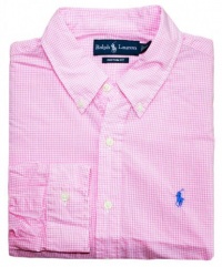 Polo Ralph Lauren Men's Custom-Fit Checked Button-Down Shirt