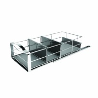 simplehuman Pull Out Cabinet Organizer, Stainless Steel, 9 Inch