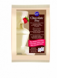 Wilton 2104-2619 White Chocolate Pro Melting Chocolate Wafers