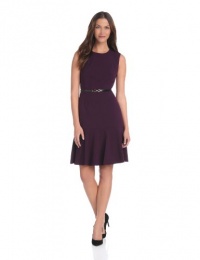 Calvin Klein Women's Sleeveless Sheath Dress with Trumpet Hem