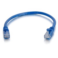 C2G / Cables to Go 27141 Cat6 Snagless Patch Cable, Blue (3 Feet/0.91 Meters)