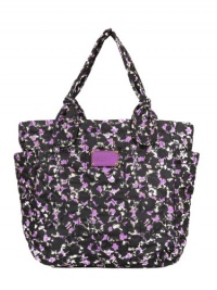 Marc by Marc Jacobs Pretty Nylon Tate Tote Black Purple Multi