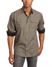 Van Heusen Men's Shadow Plaid Gingham