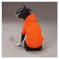 Zack & Zoey Polyester/Cotton Basic Dog Hoodie, Small, 12-Inch, Bluebird