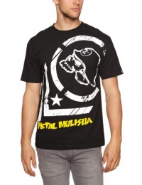 Metal Mulisha Men's Punctured Short Sleeve Tee