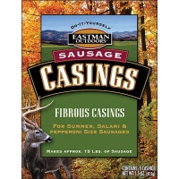 Eastman Outdoors 38675 Fibrous Casings:  Smoke-Permeable (Makes 15 Pounds of Sausage)