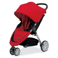 Britax 2012 B-Agile Stroller, Red