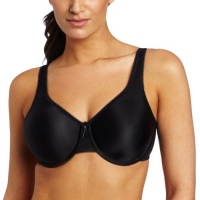 Wacoal Women's Full Figure Basic Beauty Underwire Bra, Black, 34D