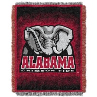 Northwest Alabama Crimson Tide Triple Woven Decorative Throw 48x60