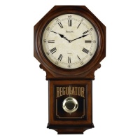 Bulova C3543 Ashford Old World Clock, Walnut Finish