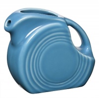 Fiesta 5-Ounce Miniature Disk Pitcher, Peacock