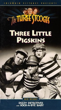 Three Little Pigskins [VHS]