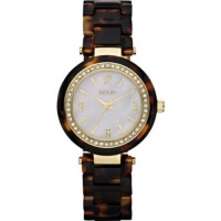 Relic Ladies Madison Crushed MOP Tortoise Bracelet watch (Brown Tortoise)