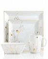 Charter Club Dinnerware, Grand Buffet Gold Silhouette Square 4 Piece Place Setting