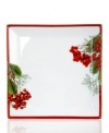 Charter Club Grand Buffet Red Berry Appetizer Plates Set of 4