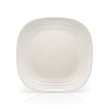 Mikasa Swirl Square 12-Inch Square Platter, White