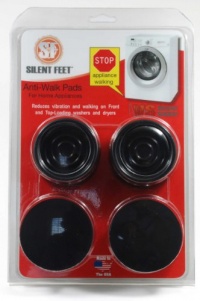 Anti-walk Silent Feet - Anti-vibration Pads for Washing Machines and Dryers