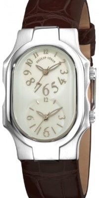 Philip Stein Women's 1-F-FSMOP-ACHS Signature Brown Leather Strap Watch