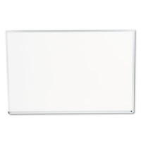 Universal 43623 Dry Erase Board, Melamine, 36w x 24h, Satin-Finished Aluminum Frame