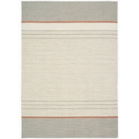 Calvin Klein Home PLA04 CK208 Plateau Rectangle Handmade Rug, 7.9 by 10.10-Inch, Bone