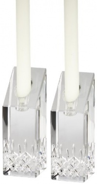 Waterford Candle Holders, Set of 2 Lismore Essence Candlesticks 8