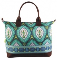 Amy Butler for Kalencom Marni Duffel Bag Imperial Paisley Clover