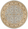 St. Croix Traditions Waterford 8' Round Sea Foam Area Rug